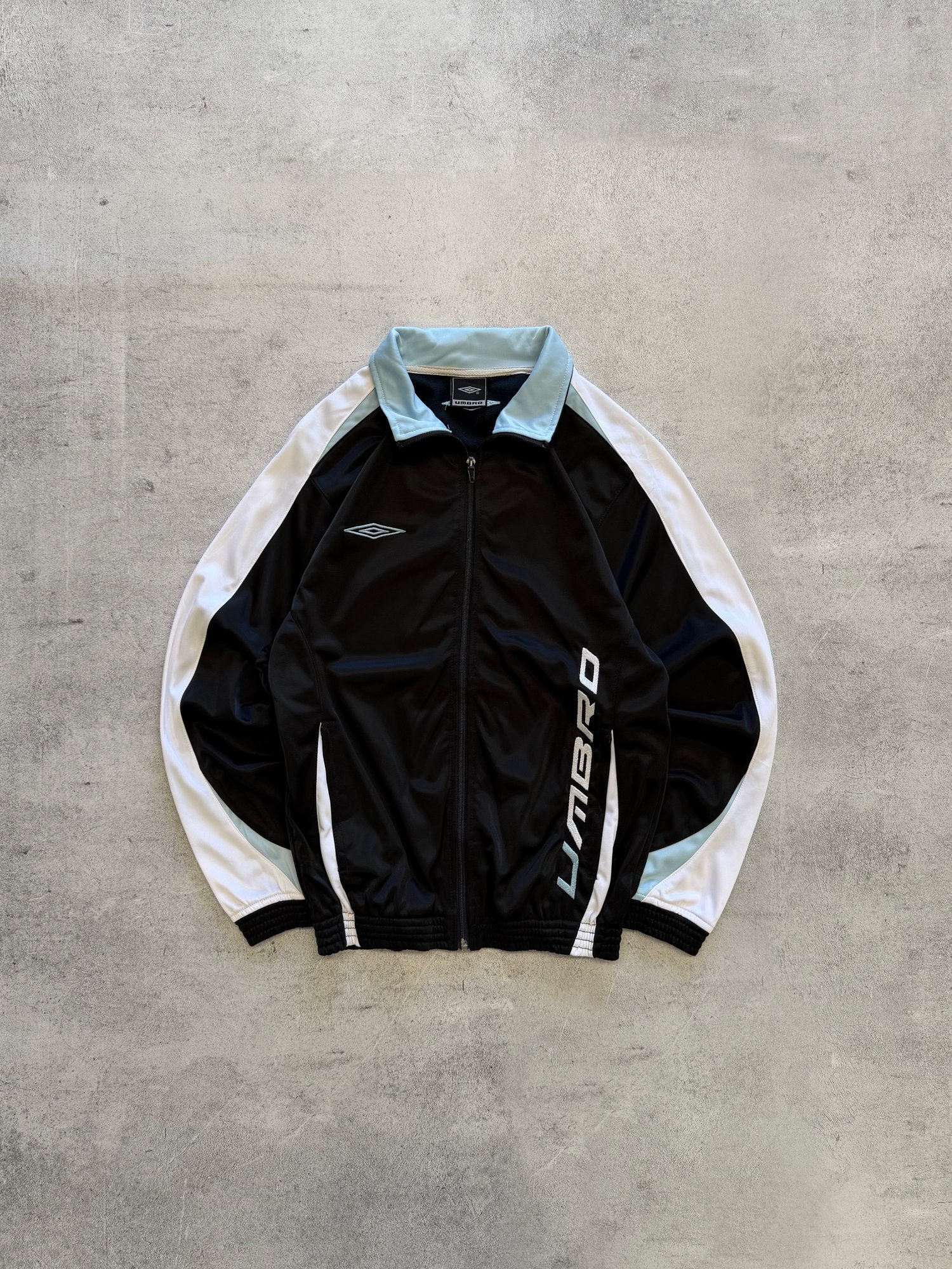 UMBRO スポーツジャケット XS ホワイト/ブラック Vintage Umbro Track Jacket - XS | Restated Vintage