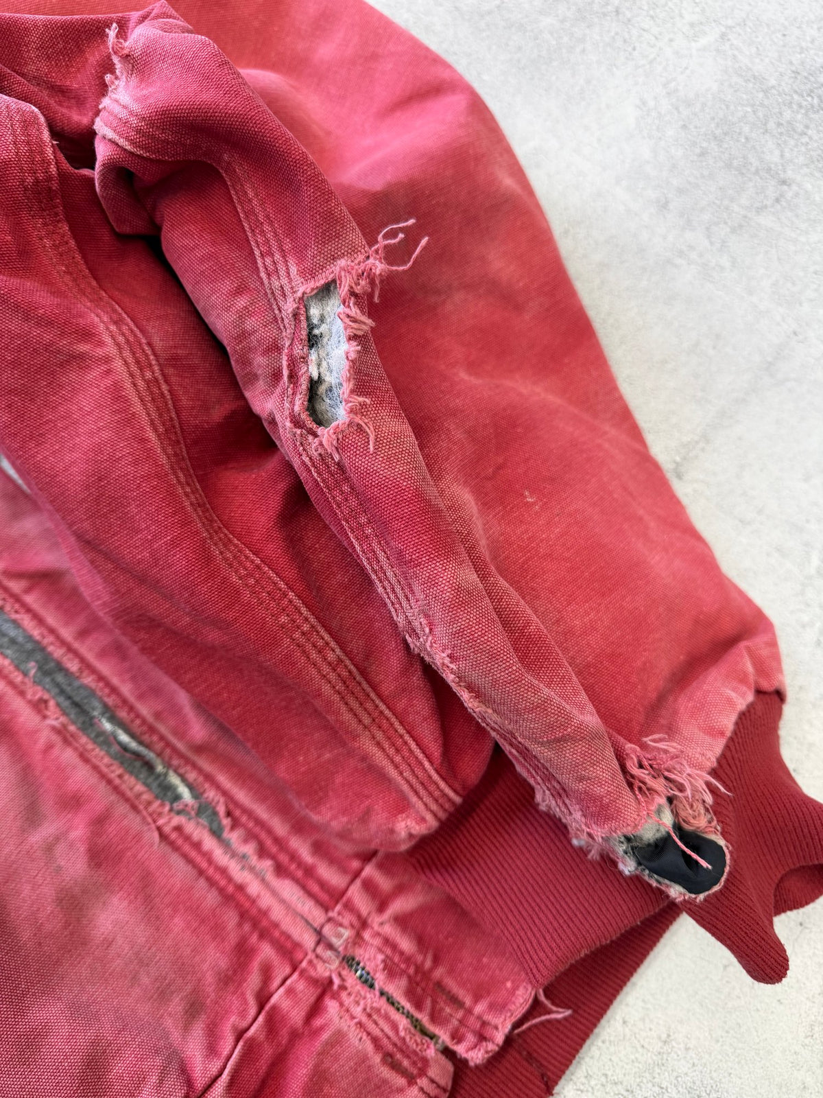 Vintage Carhartt Hooded Full-Zip Jacket - XL
