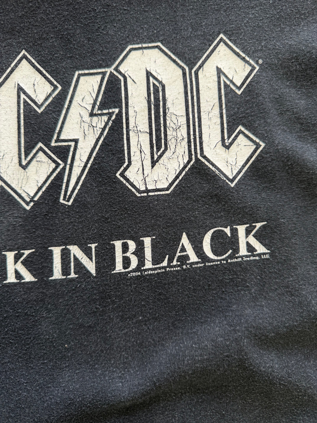 AC/DC Back In Black T-Shirt - L