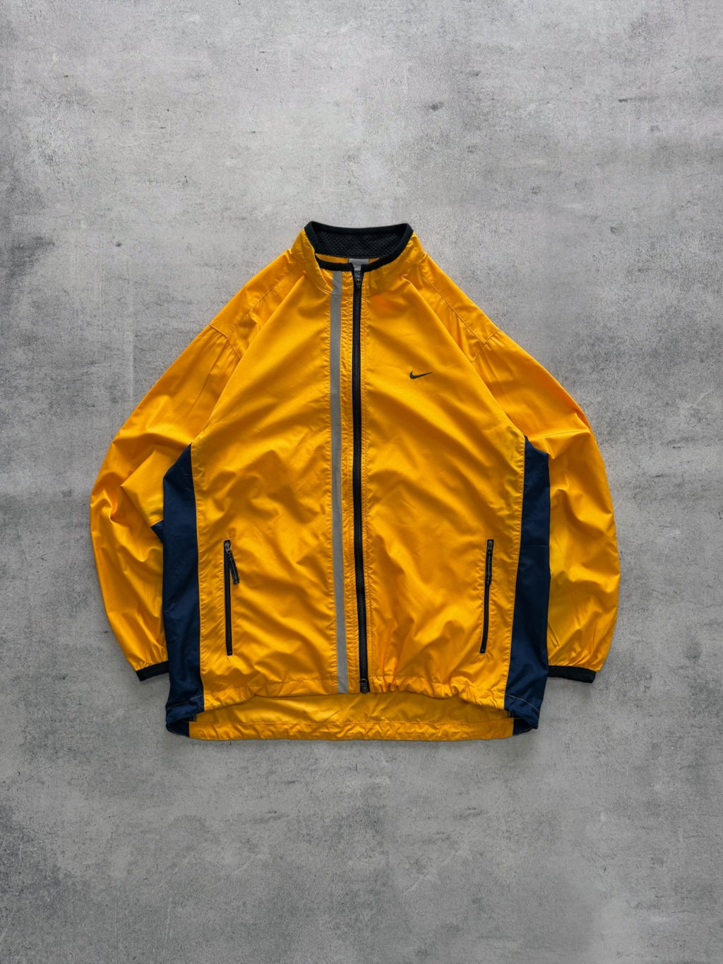 Yellow Nike Windbreaker Jacket - L