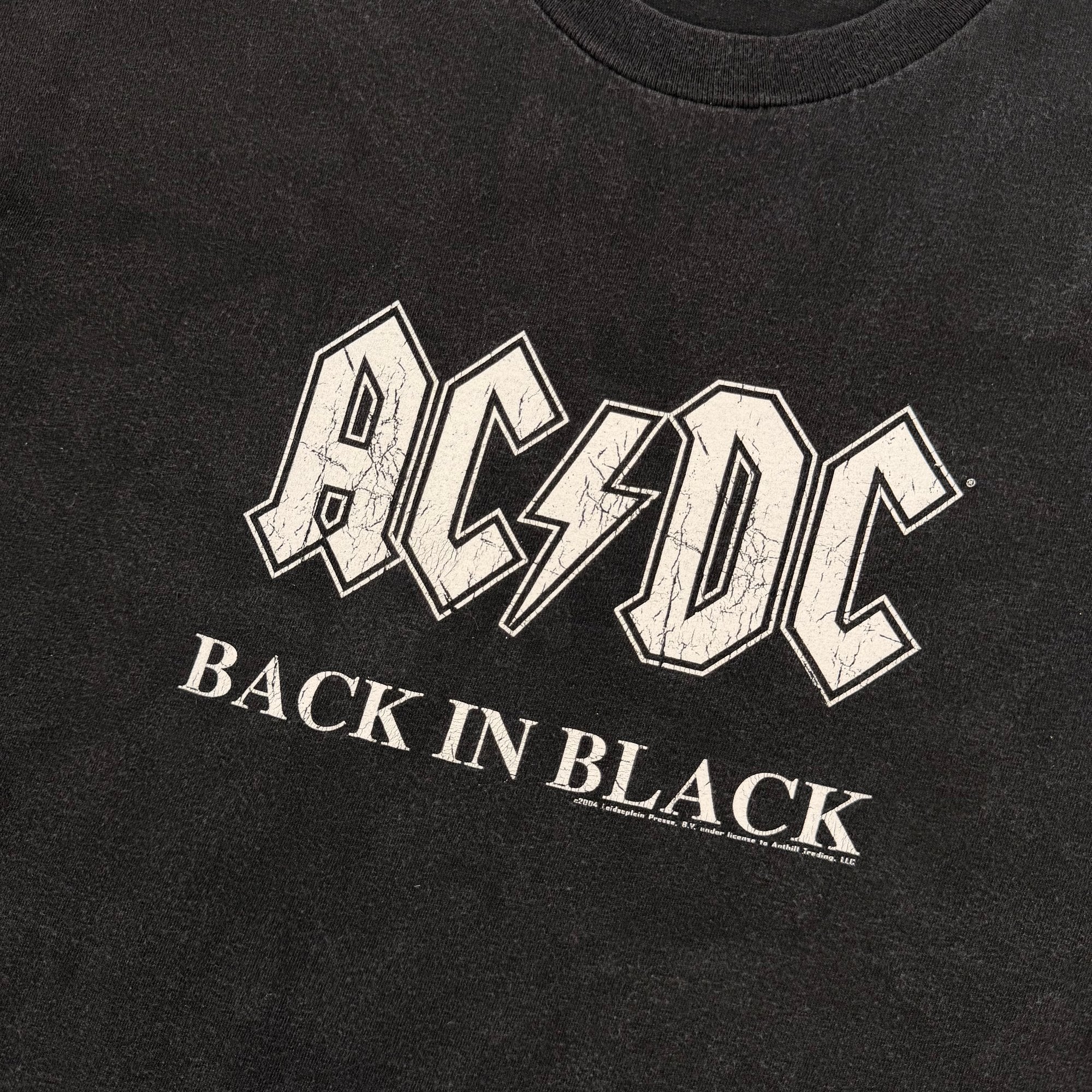 AC/DC Back In Black T-Shirt - L