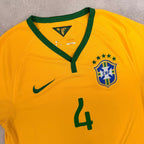Nike Brazil David Luiz Football Jersey - M