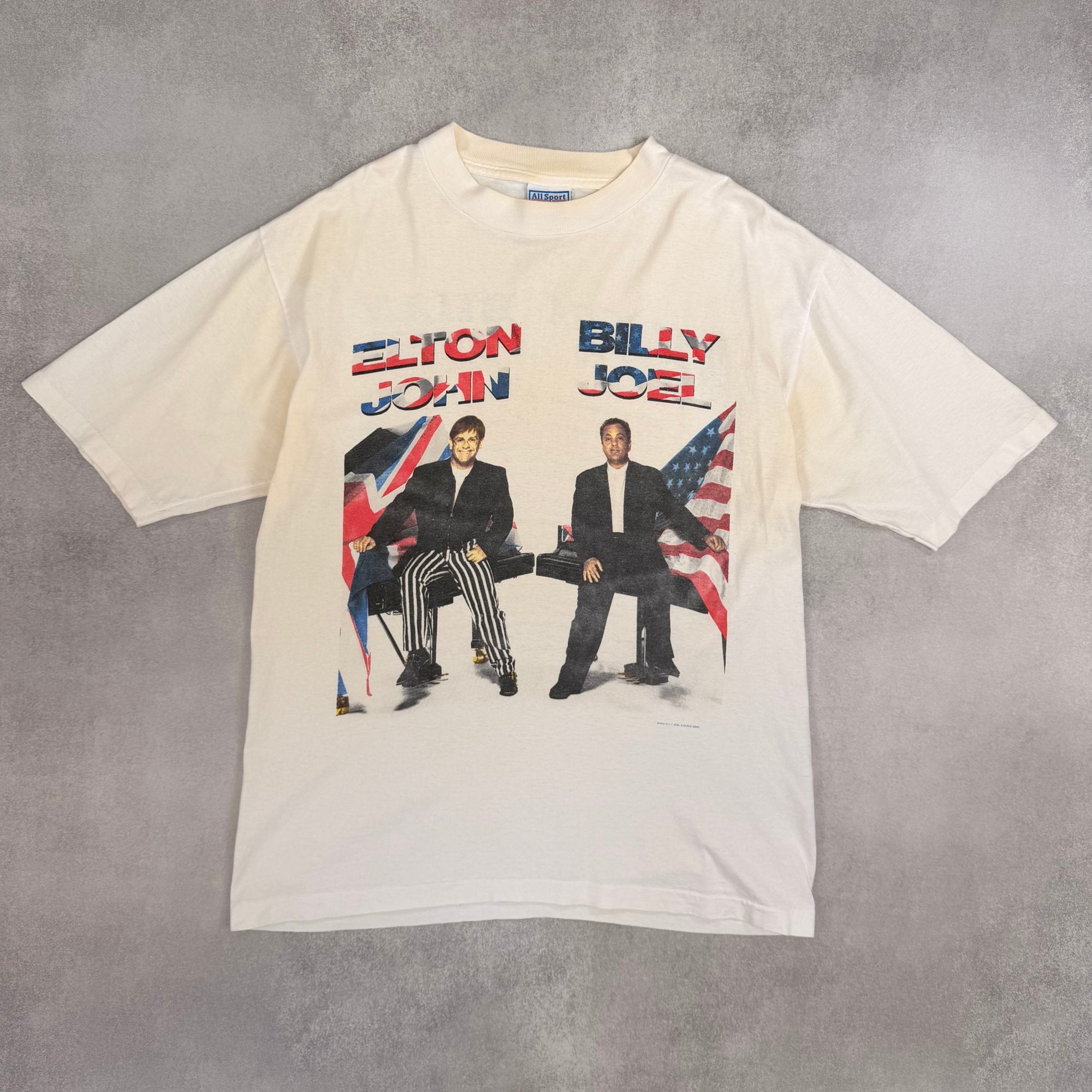 Elton John Billy Joel T-Shirt - L