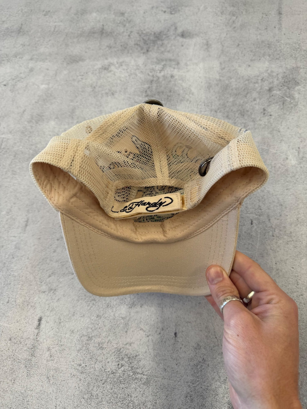 Ed Hardy Embroidered Baseball Cap