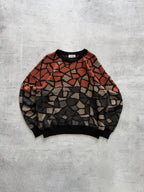 Lacoste Chemise Knit Sweater - L