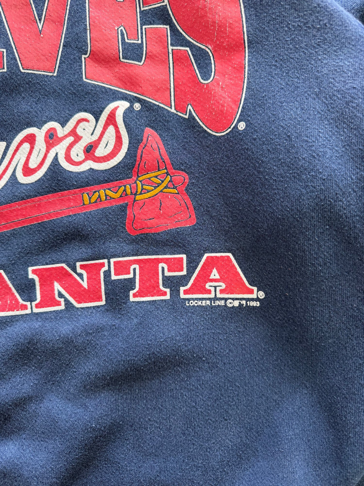Vintage Atlanta Braves Sweatshirt - L