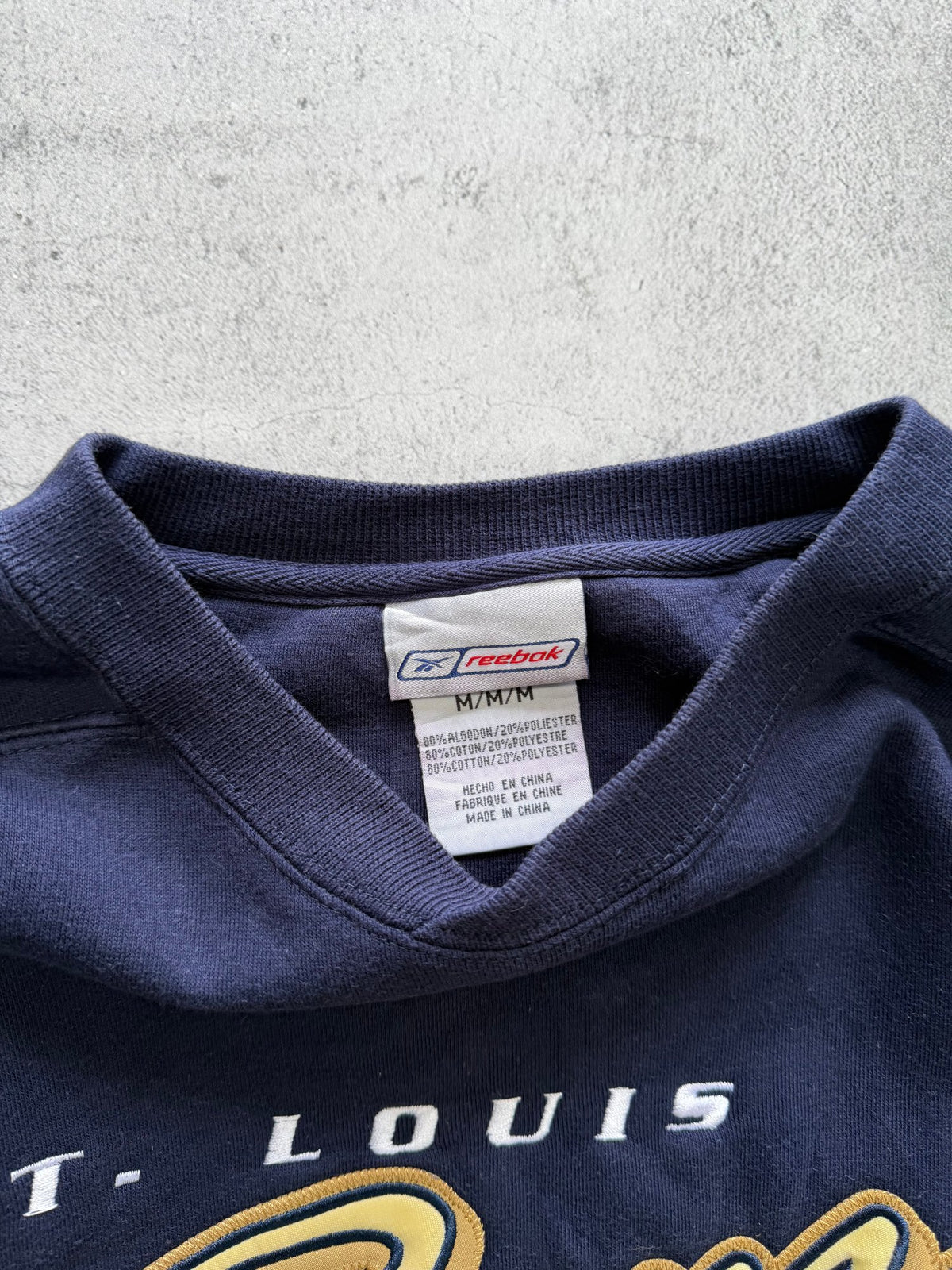 Vintage Reebok St. Louis Rams NFL Sweatshirt - L