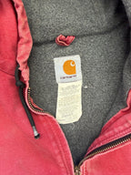 Vintage Carhartt Hooded Full-Zip Jacket - XL