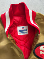 Vintage Starter NFL 49ers Varsity Jacket - L