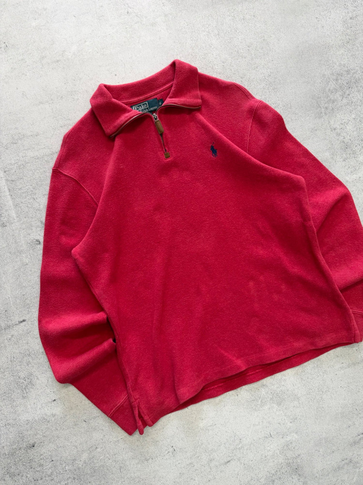 Polo Ralph Lauren Quarterzip Sweater - S