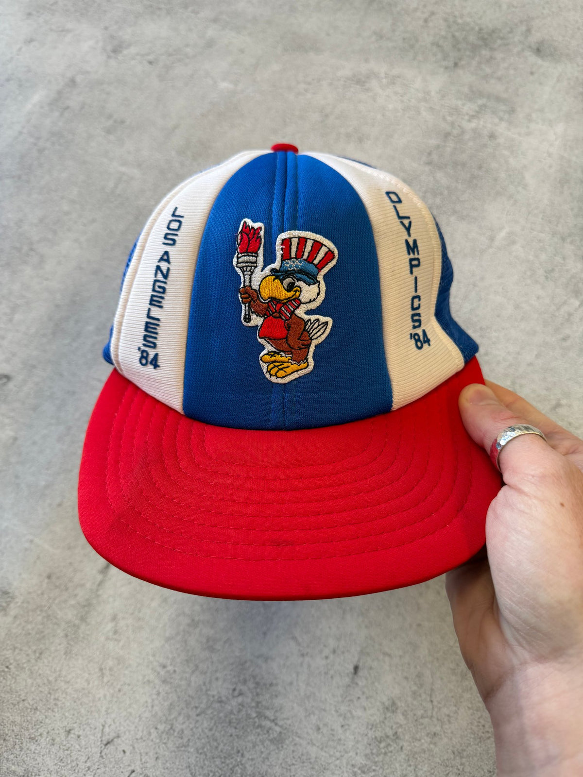 Vintage 1984 Los Angeles Olympics Trucker Hat