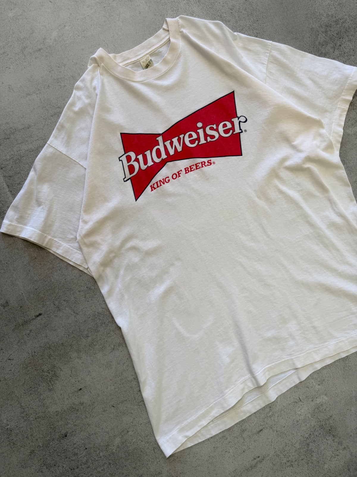 Vintage Budweiser Graphic T-Shirt - XL