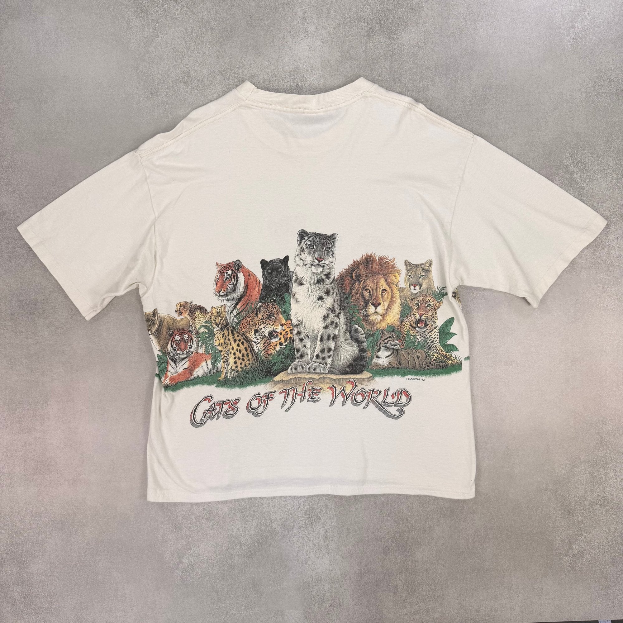 Cats of the World T-Shirt - XL