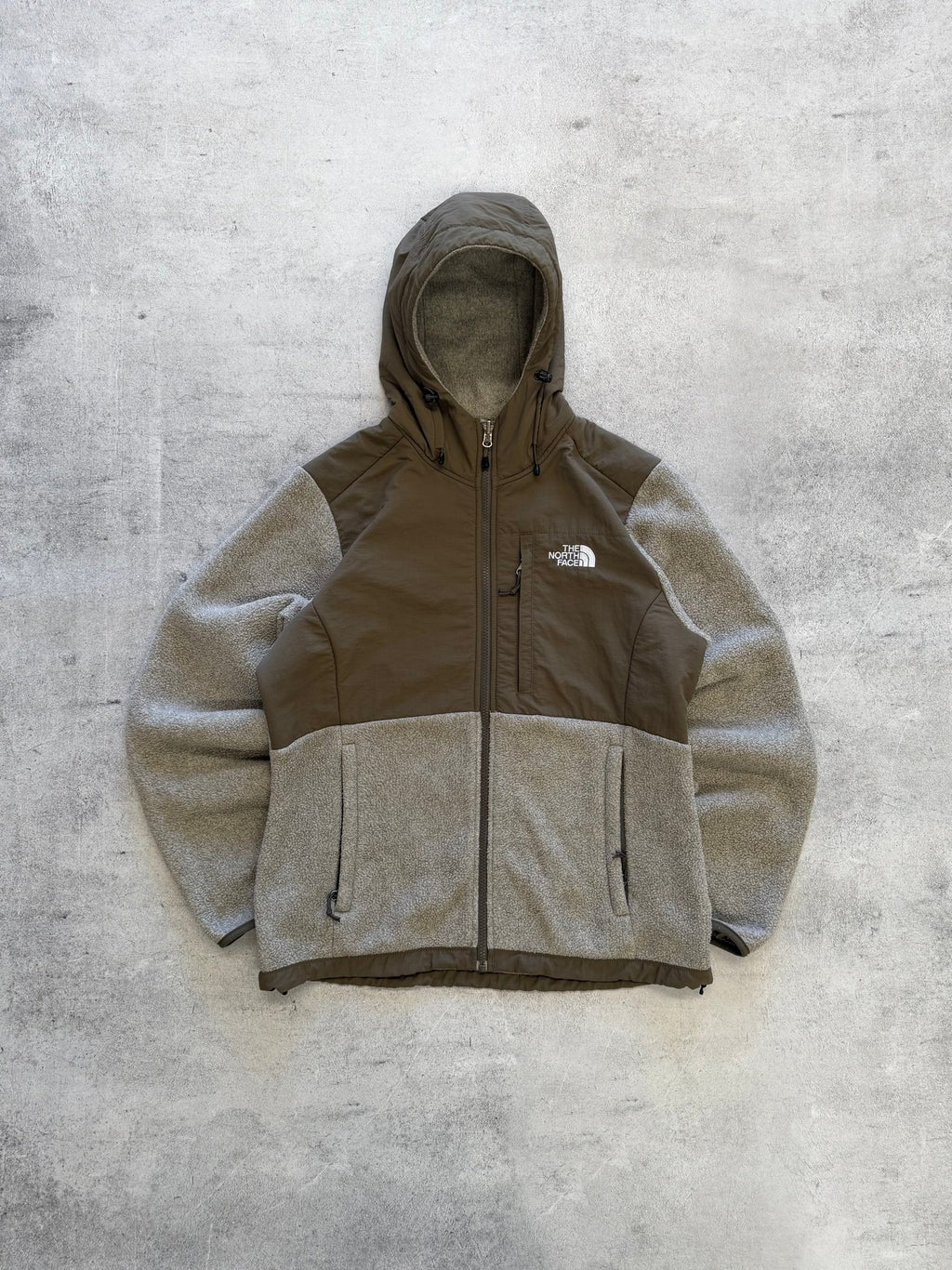 North Face Women's Fleece Hooded Jacket - M