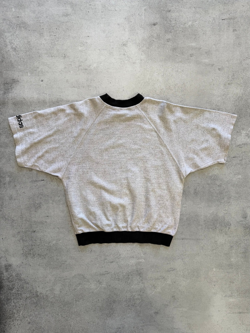 Vintage Adidas Short Sleeve Graphic Sweatshirt - M