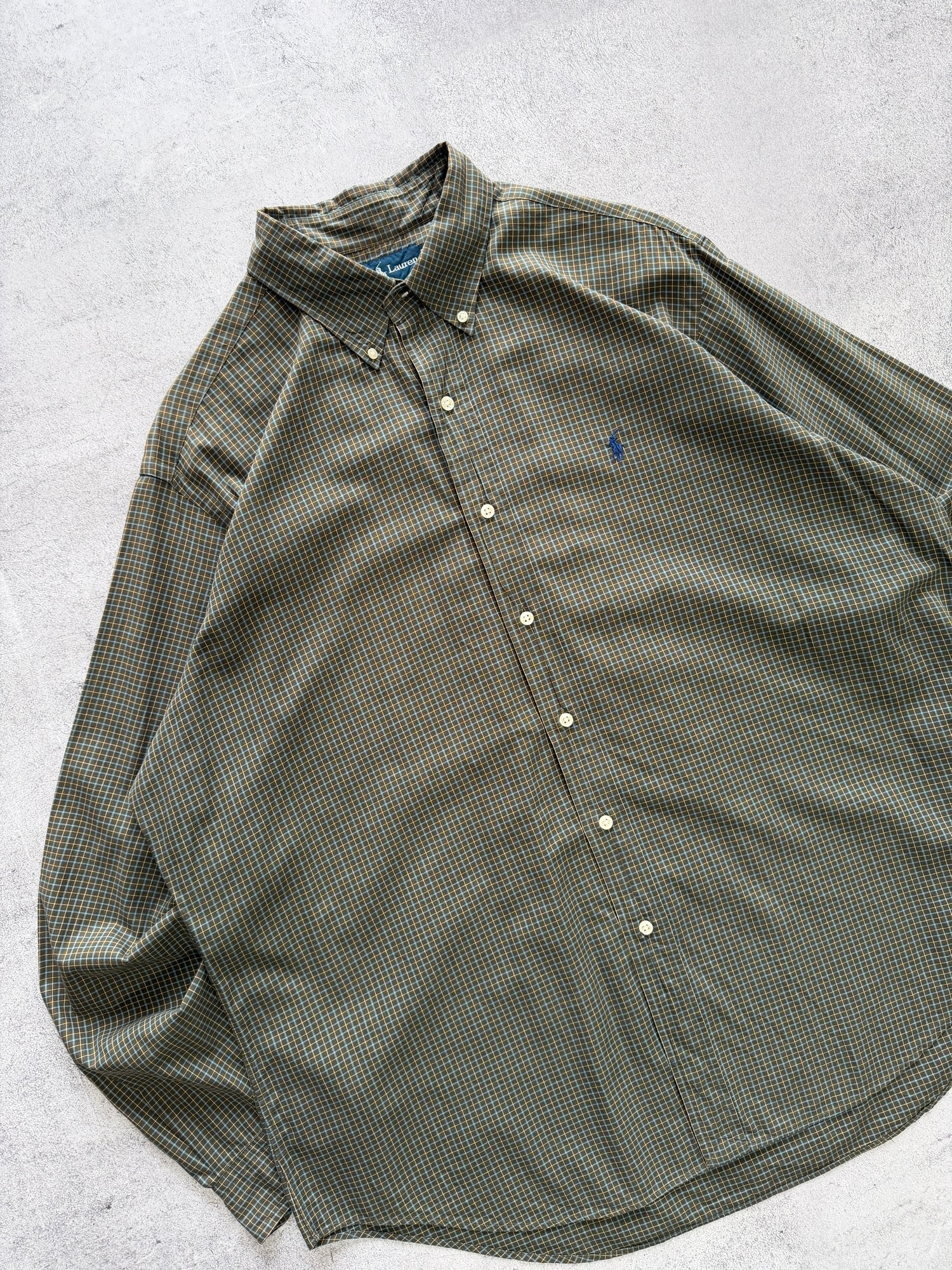 Vintage Ralph Lauren Checkered Shirt - XL