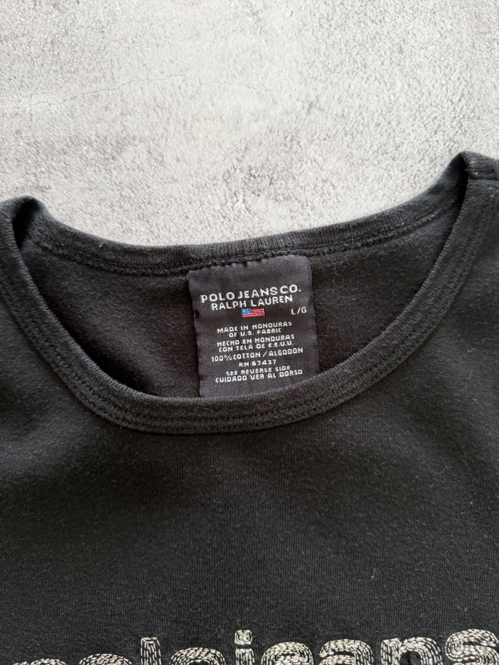 Women's Polo Jeans Co Ralph Lauren T-shirt - L