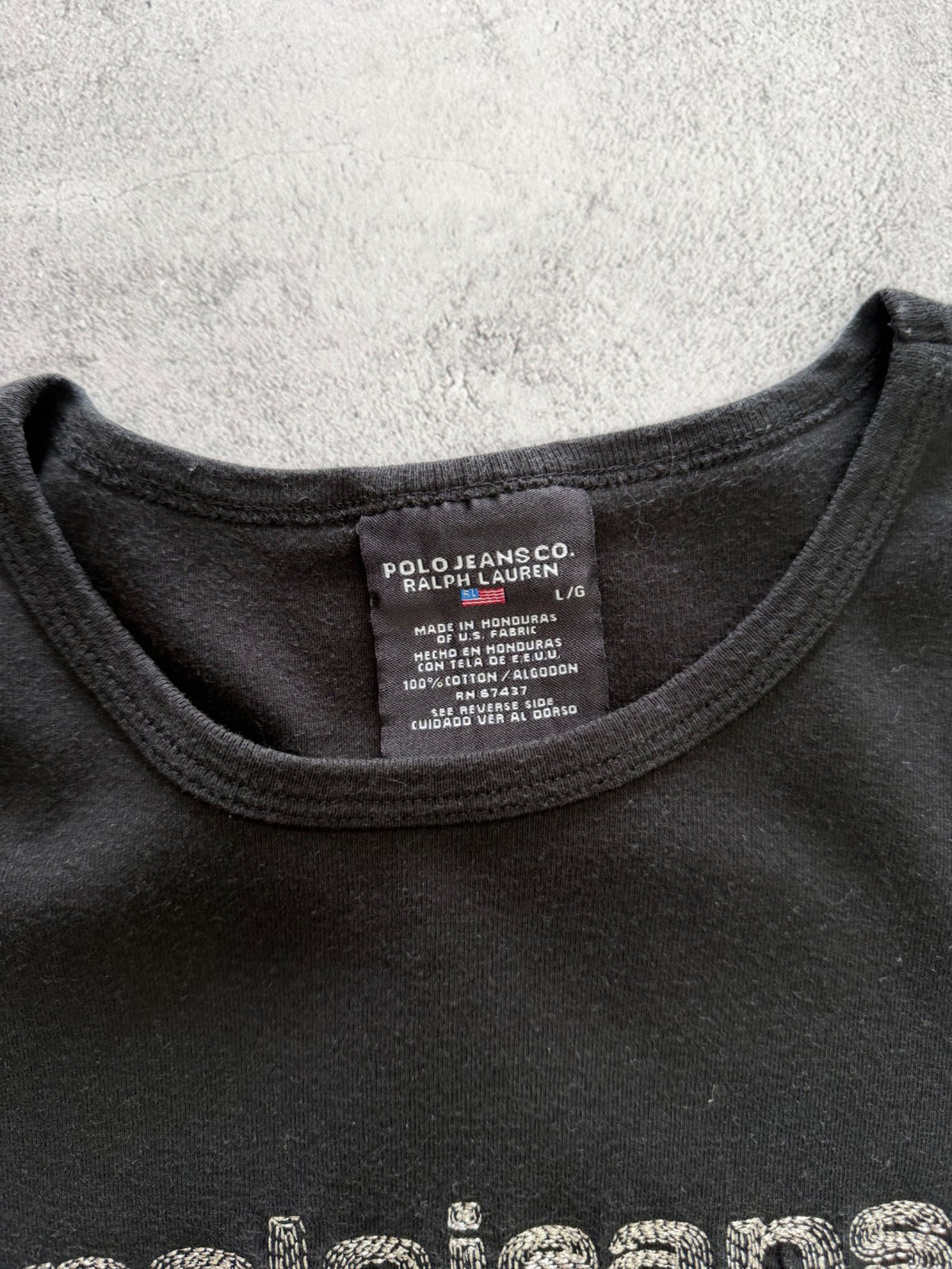 Women's Polo Jeans Co Ralph Lauren T-shirt - L