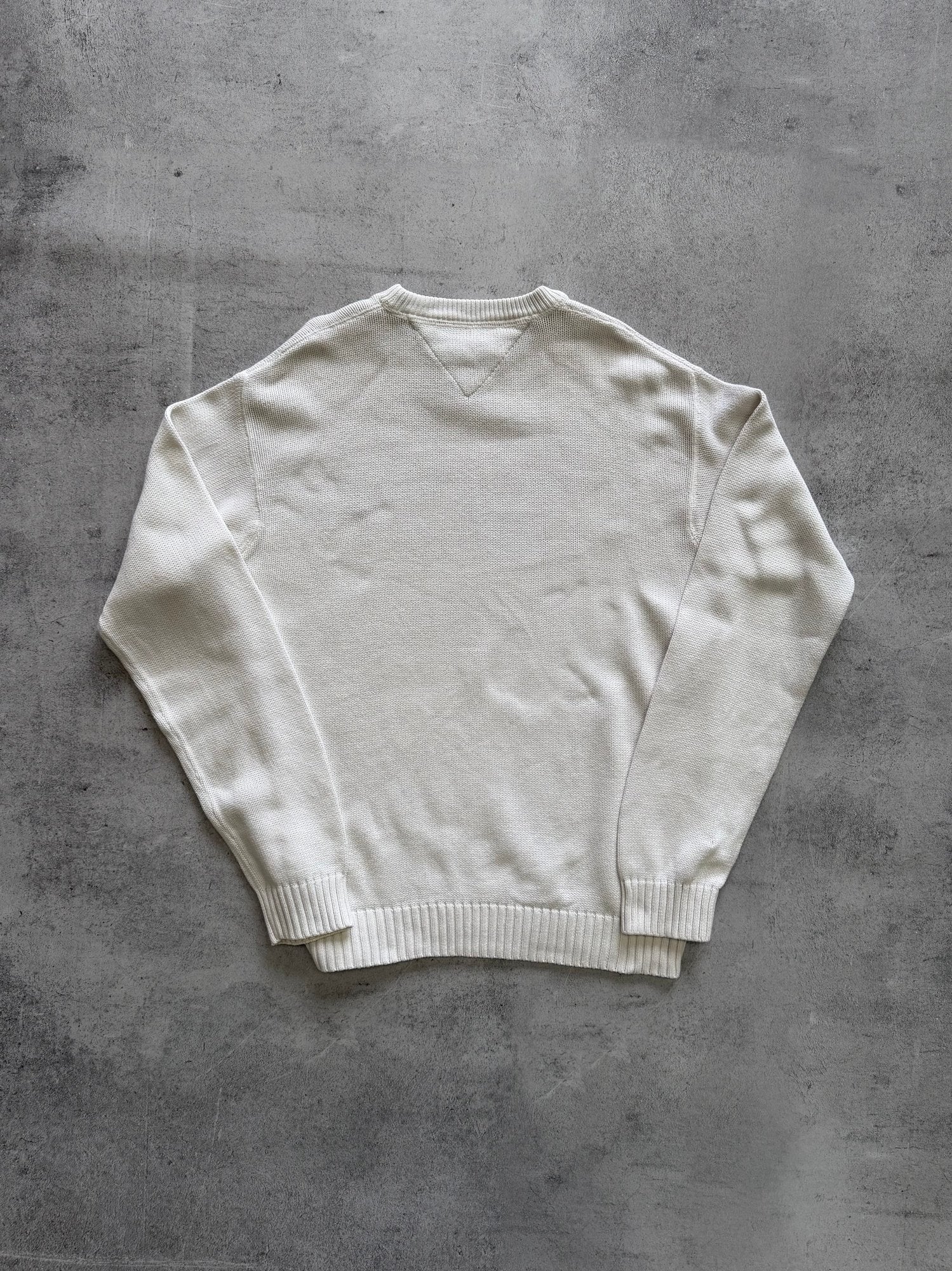 Vintage Tommy Hilfiger Logo Sweater - L