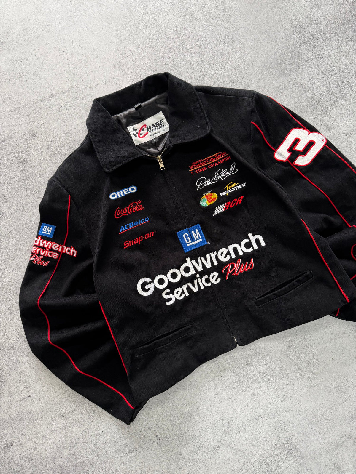 Women's Vintage Chase Authentics NASCAR GM Goodwrench Jacket - XS
