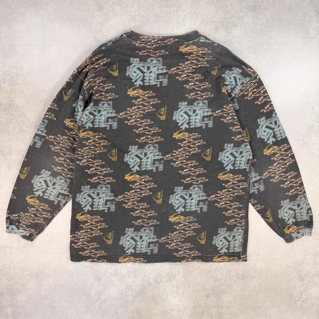 Quiksilver Printed Sweatshirt - M