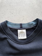 Vintage Adidas Logo Navy Sweatshirt - L