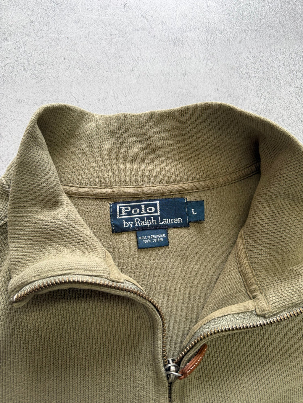 Polo Ralph Lauren Quarter Zip Sweater - L