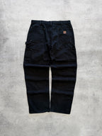 Carhartt Black Double Knee Pants - W38