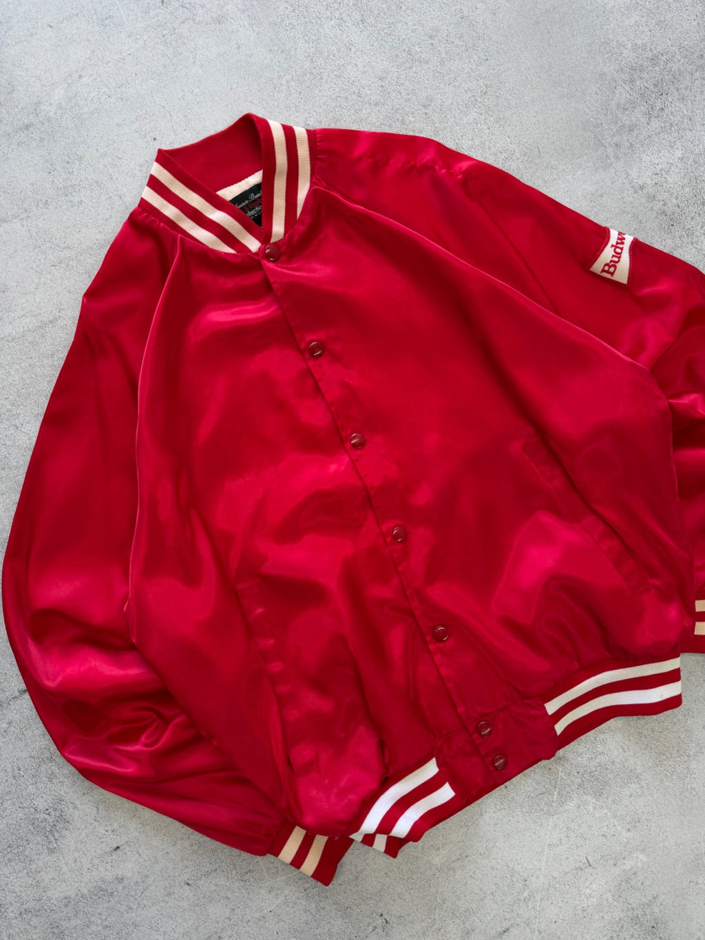 Vintage Anheuser-Busch A & Eagle Bomber Jacket - M