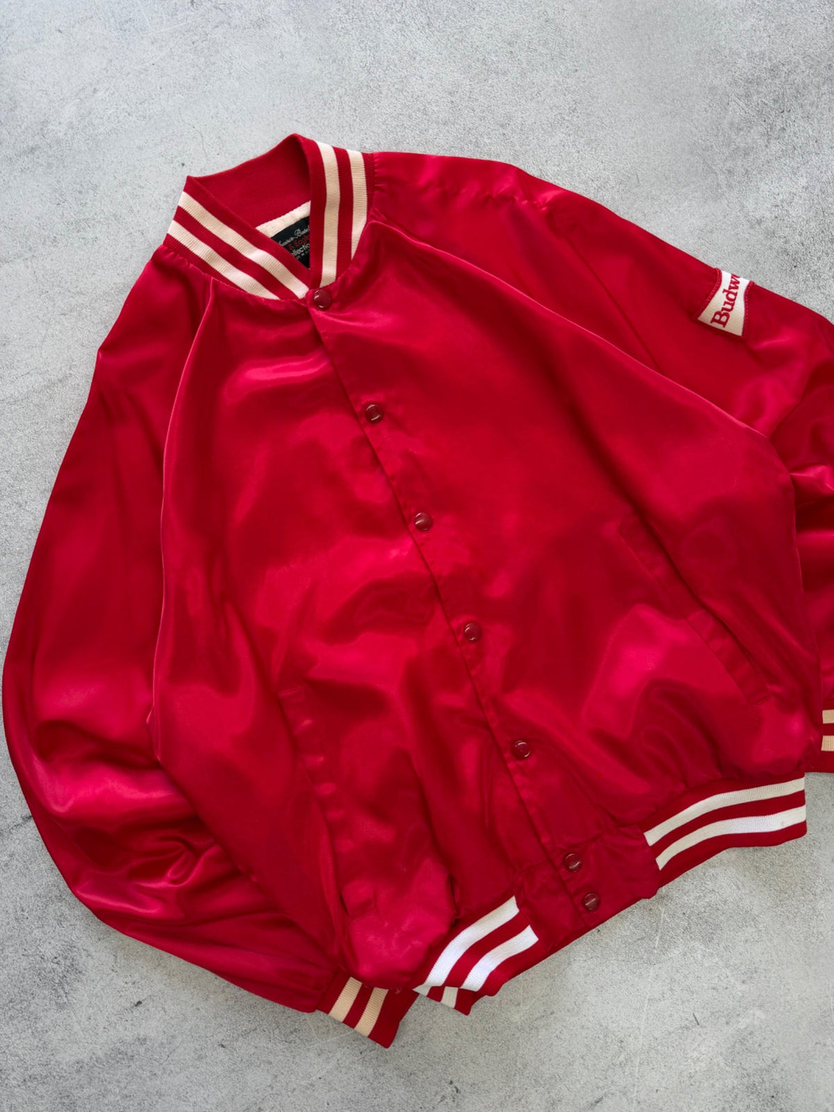 Vintage Anheuser-Busch A & Eagle Bomber Jacket - M