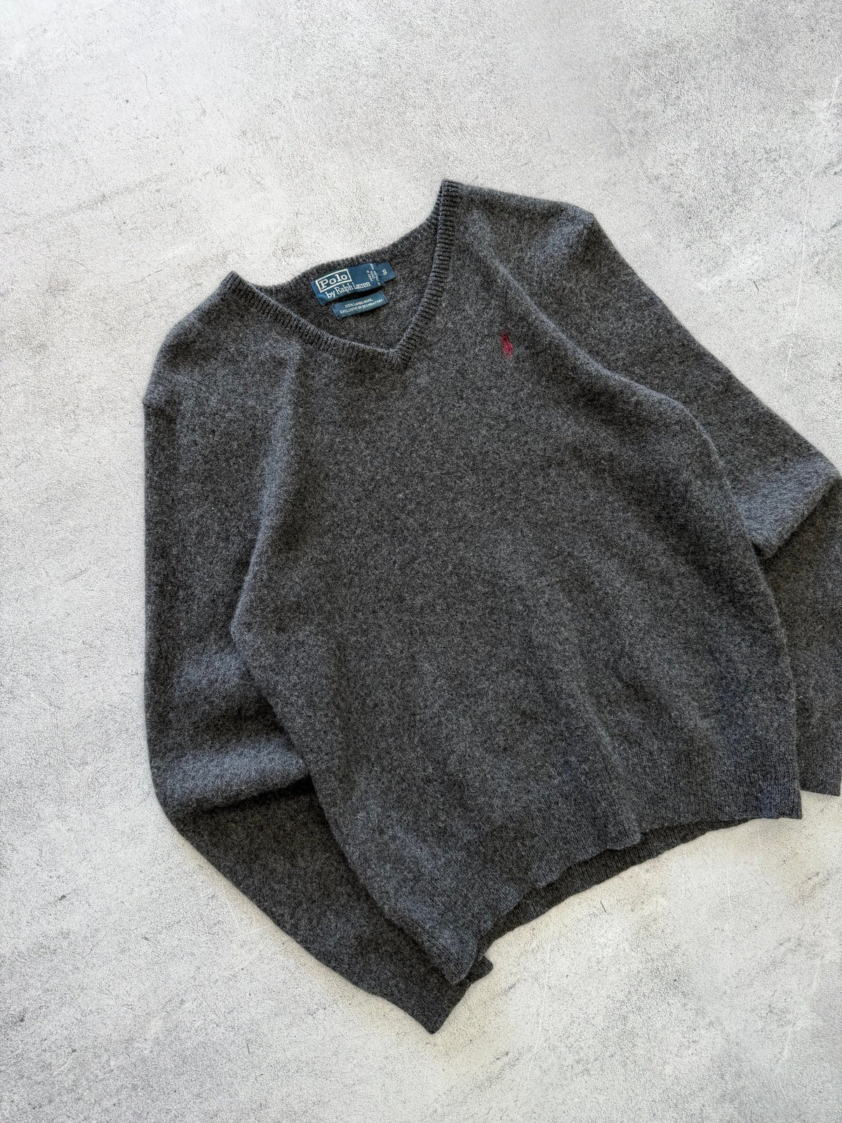 Vintage Polo Ralph Lauren V-Neck Sweater - S