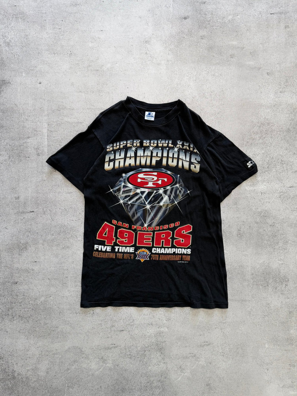 Starter 49ers Super Bowl T-Shirt - M