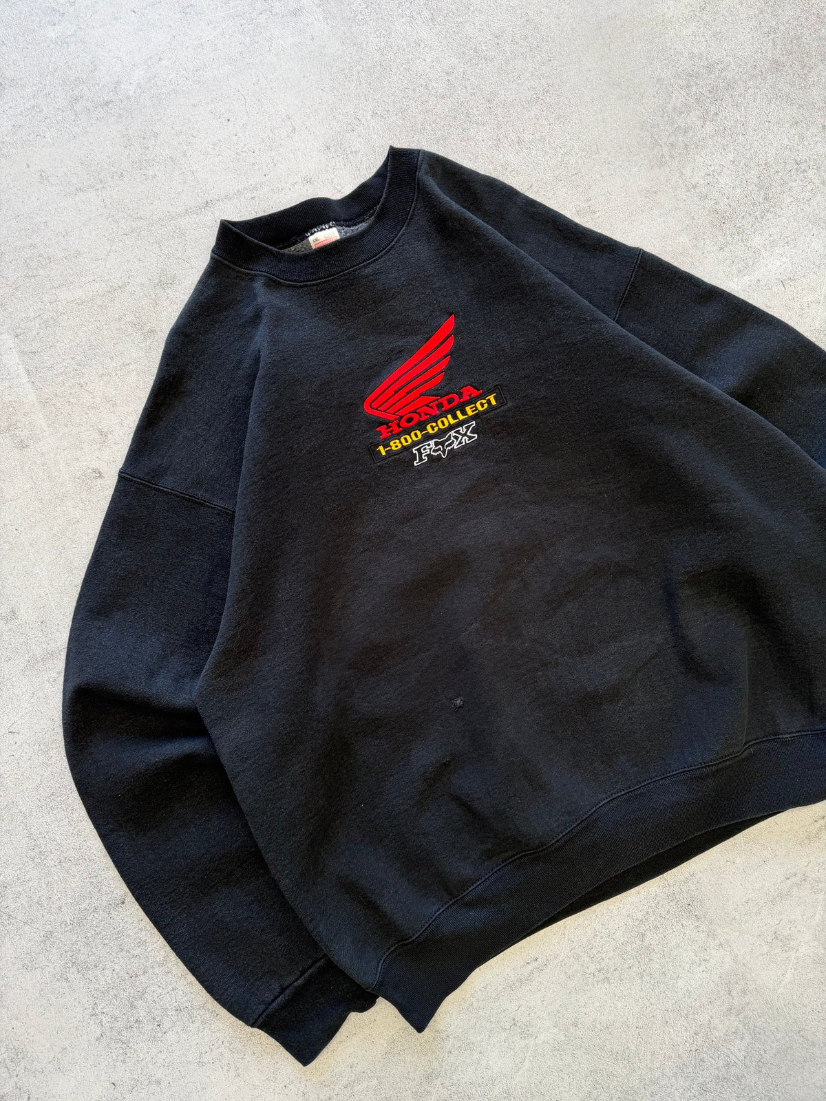 Vintage Honda Fruit of the Loom Sweatshirt - XL