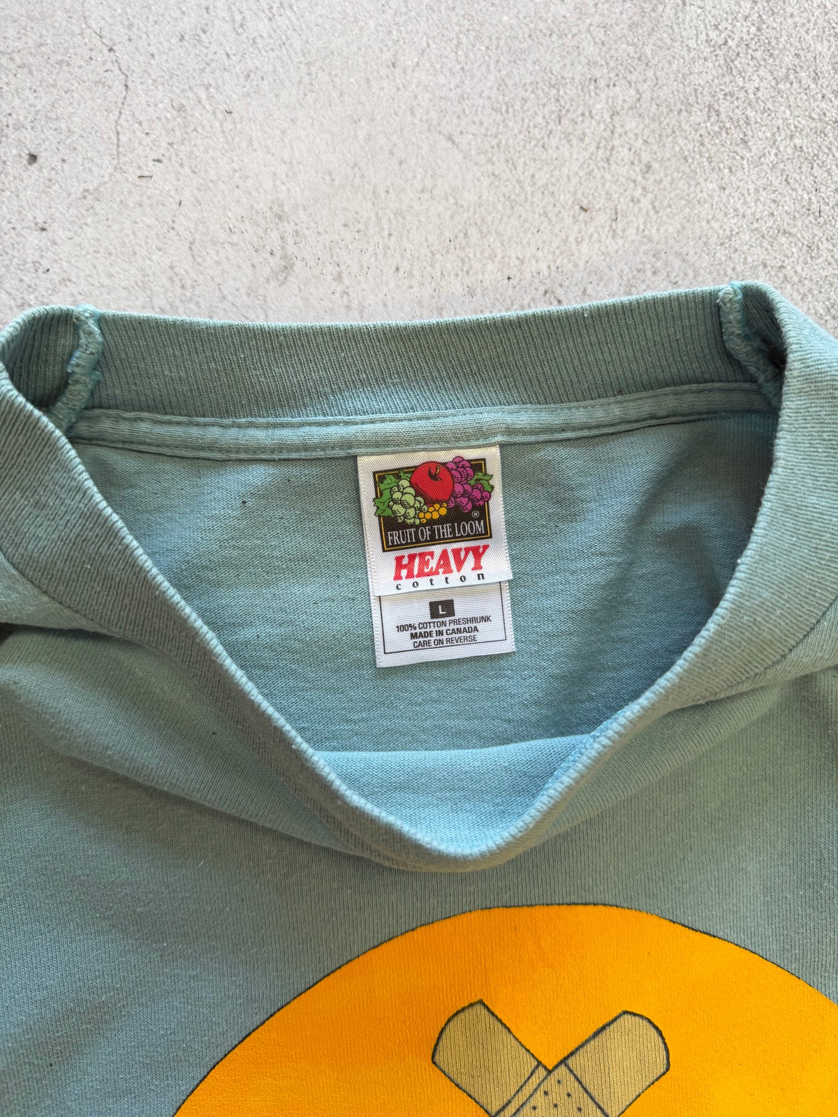 Vintage Smiley T-Shirt - L