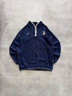 Vintage Nike Half-Zip Italian Football Sweatshirt - XL