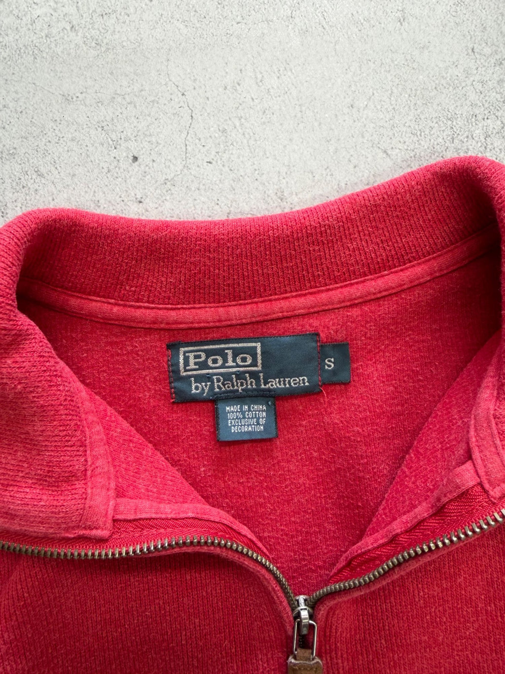 Polo Ralph Lauren Quarterzip Sweater - S