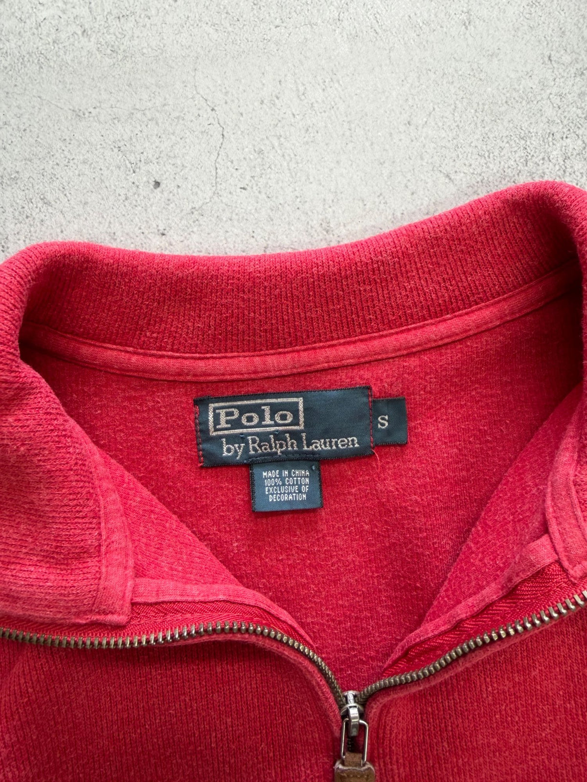 Polo Ralph Lauren Quarterzip Sweater - S