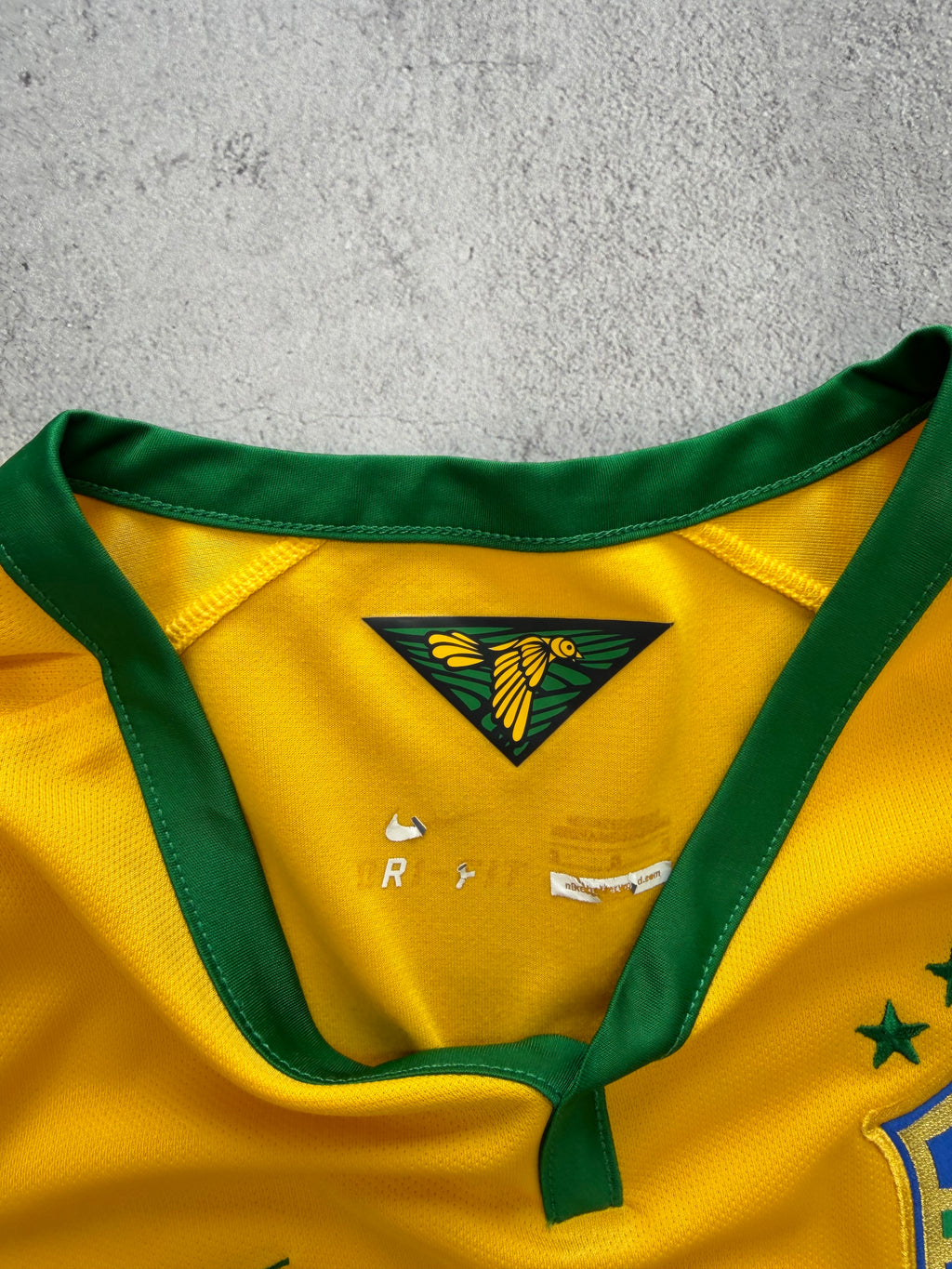 Nike Brazil David Luiz Football Jersey - M