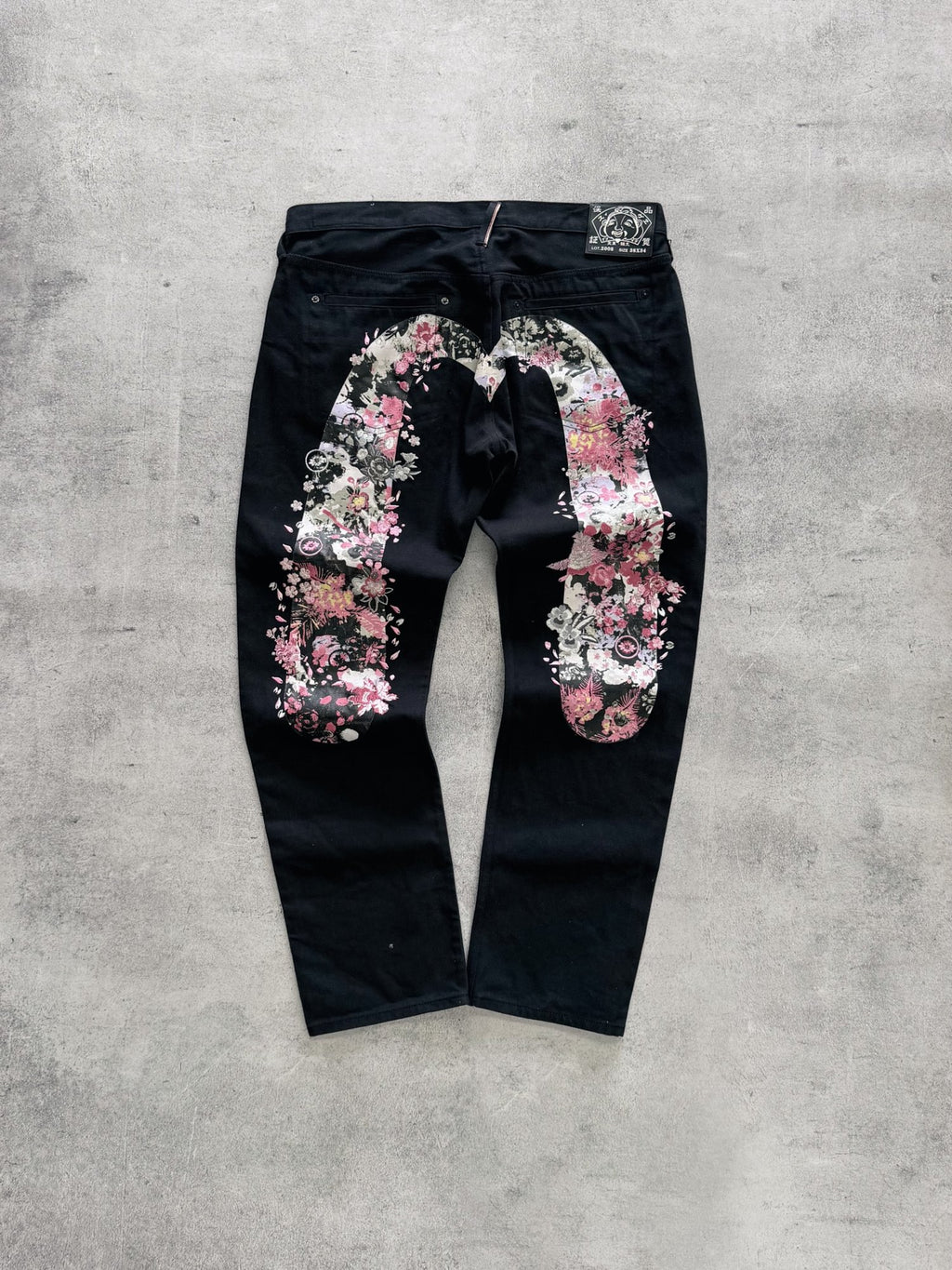 Evisu Floral Graphic Jeans - W38