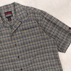 FUBU Checkered Short Sleeve Shirt - L