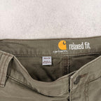 Carhartt Green Double Knee Pants - W36
