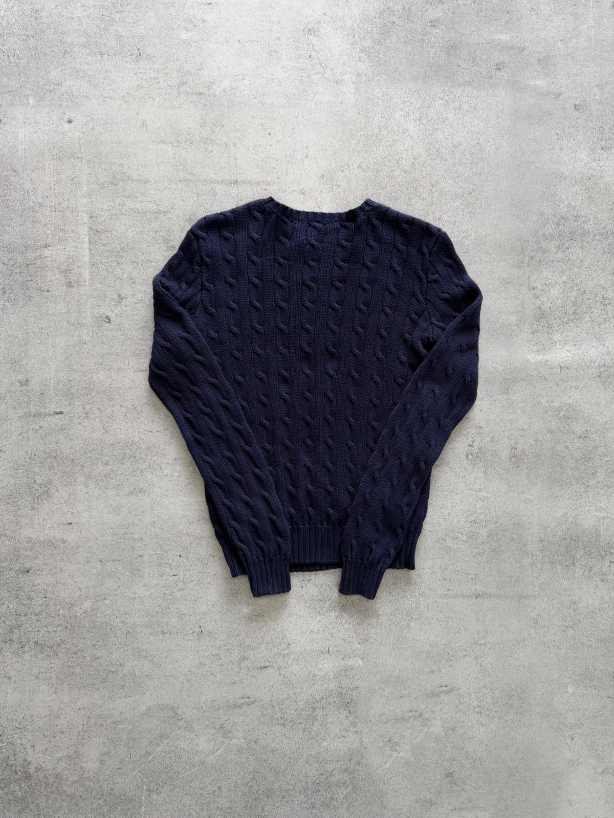 Women's Ralph Lauren Cable Knit Sweater - S