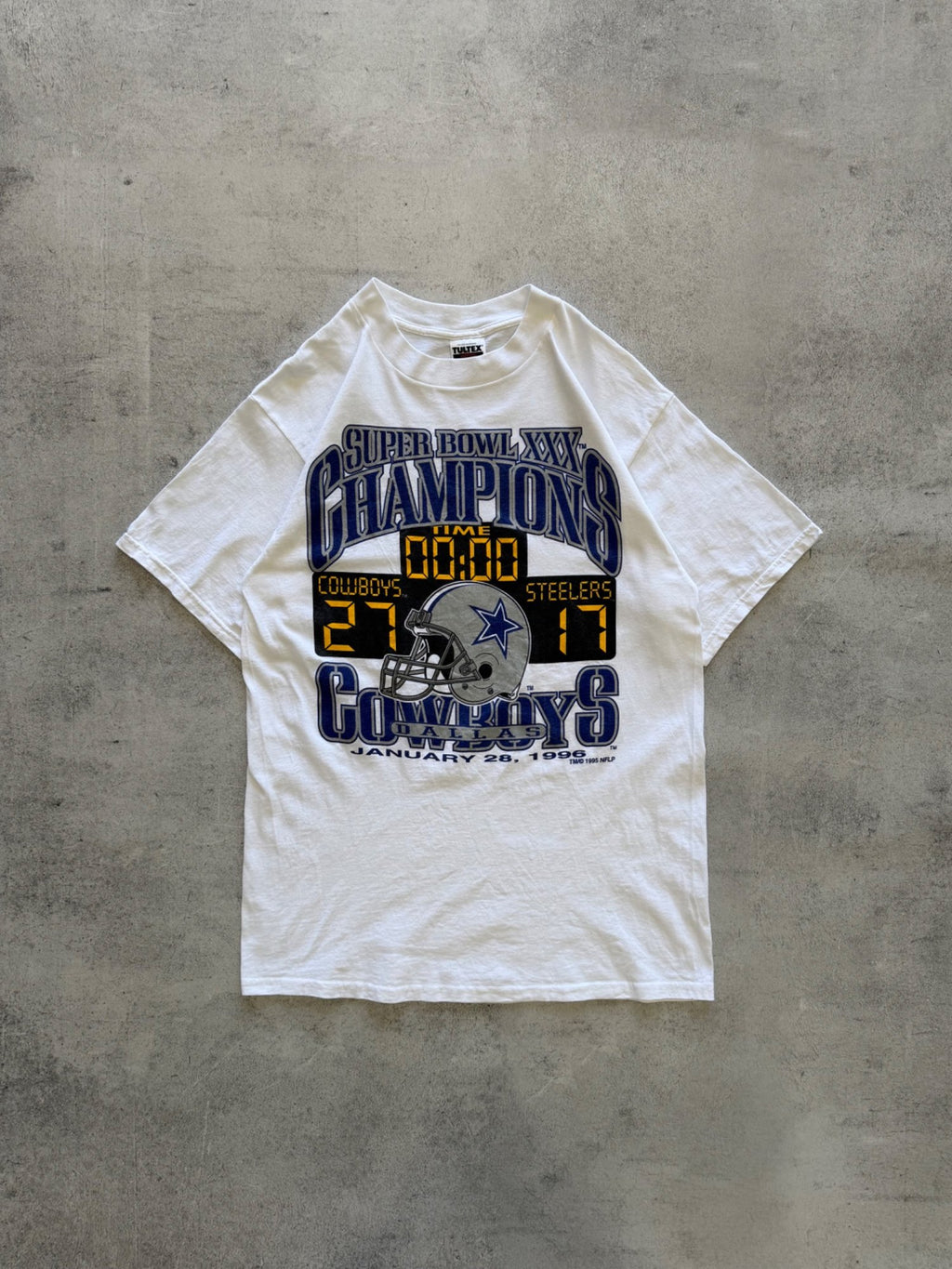 Vintage Tultex Cowboys Super Bowl T-Shirt Cowboys - XL