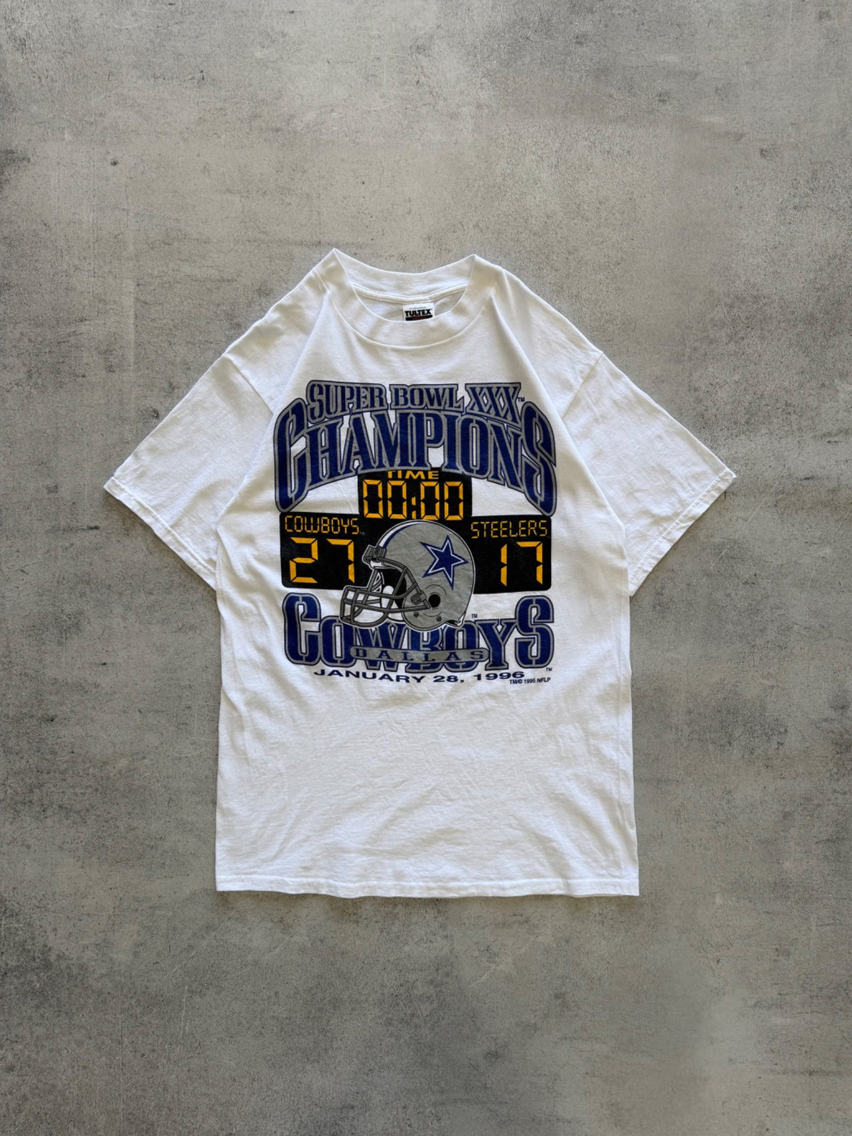 Vintage Tultex Cowboys Super Bowl T-Shirt Cowboys - XL