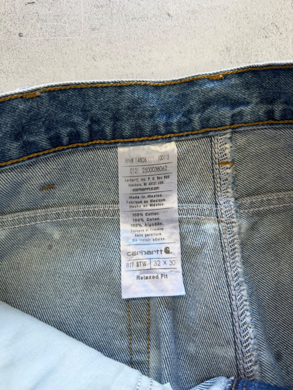 Carhartt Paint Splatter Relaxed Fit Jeans - W32