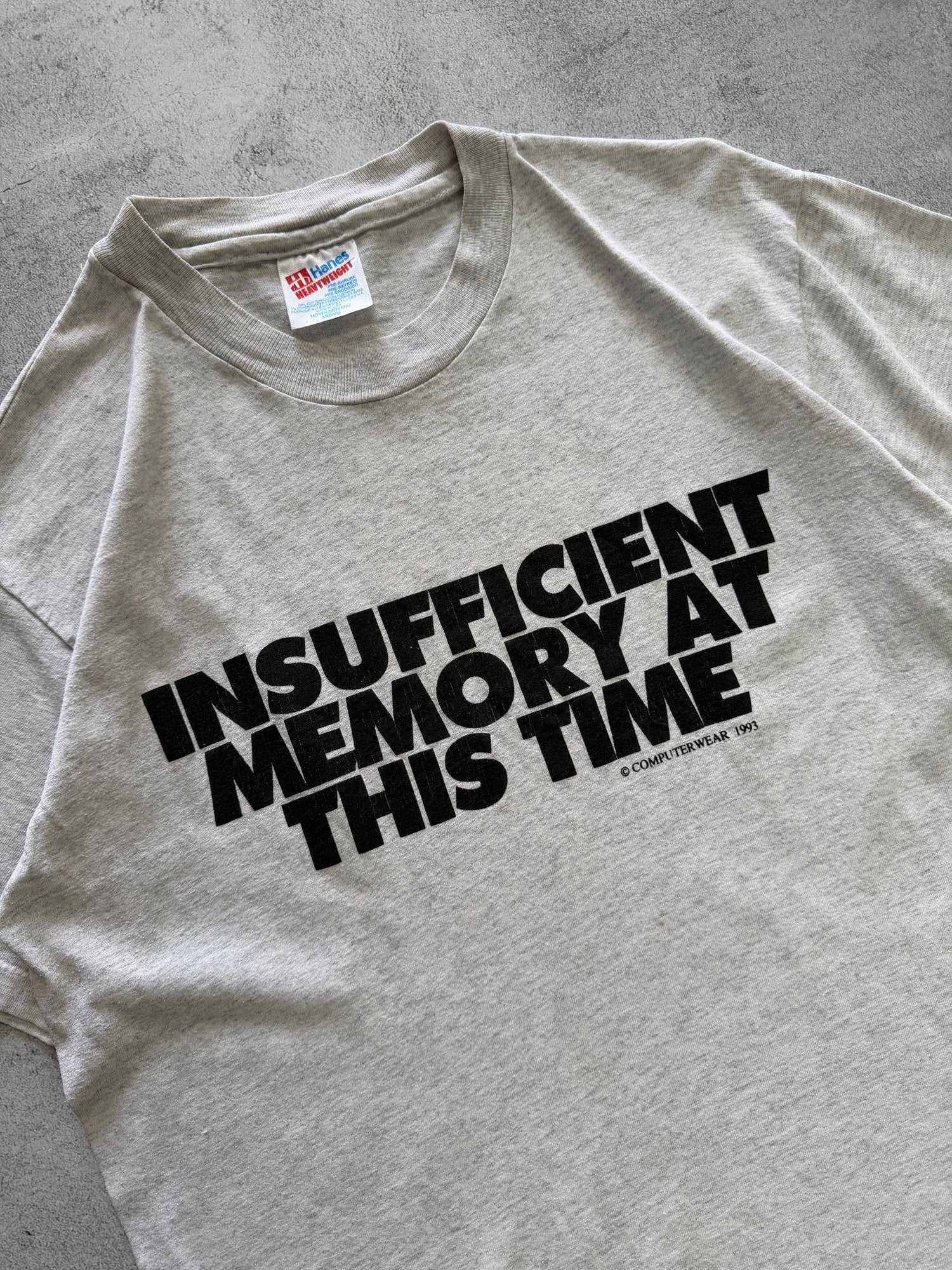 Vintage Hanes Computerwear 1993 T-Shirt - M