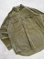 Woolrich XL Cotton Khaki Shirt - XL