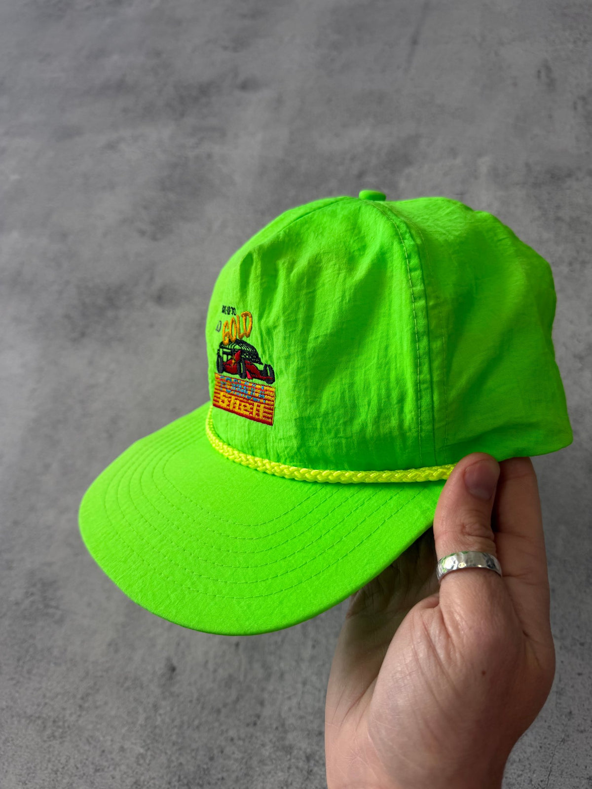 Vintage Shell Speedway Cap