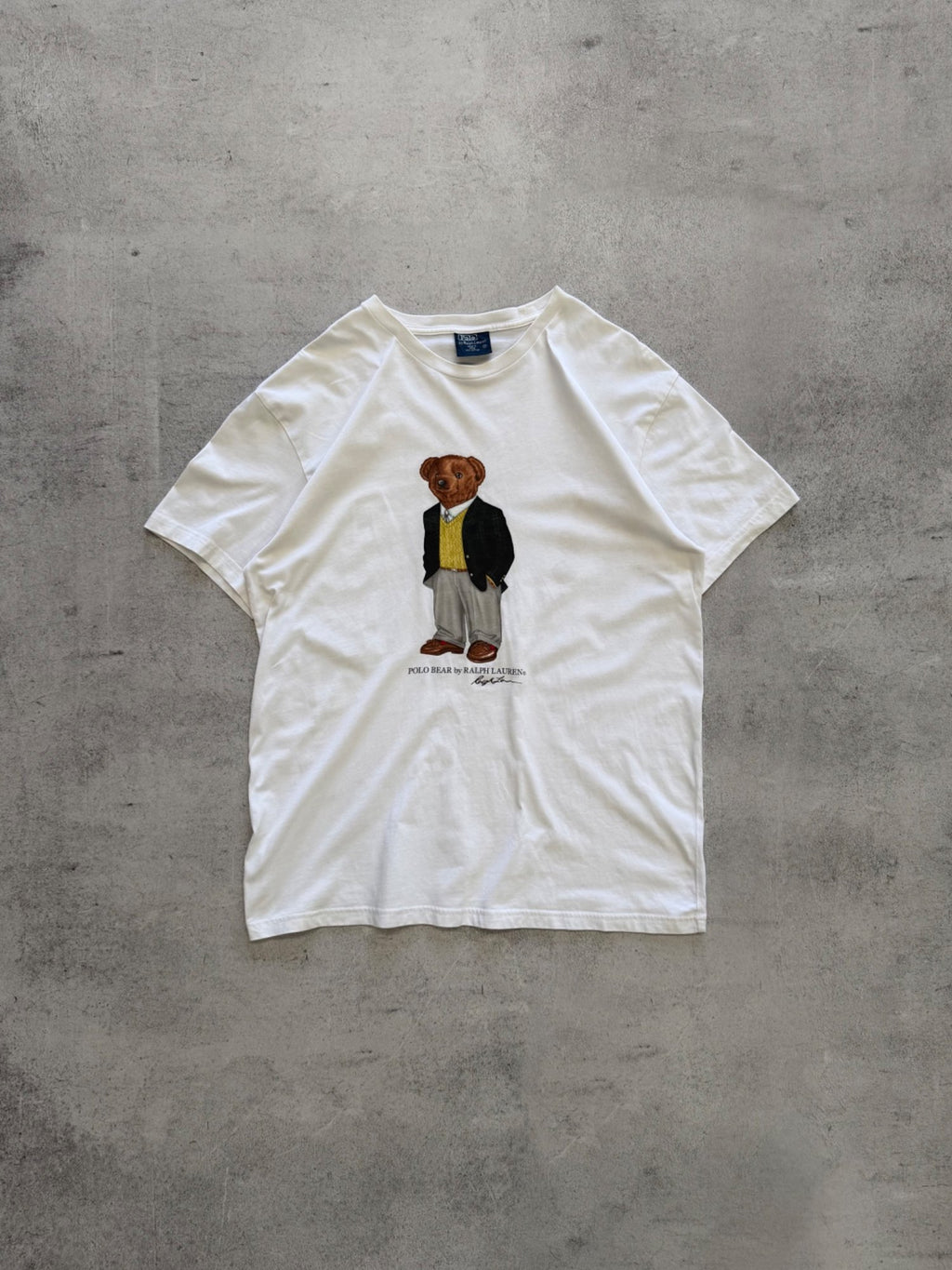 Vintage Ralph Lauren Polo Bear T-Shirt - M