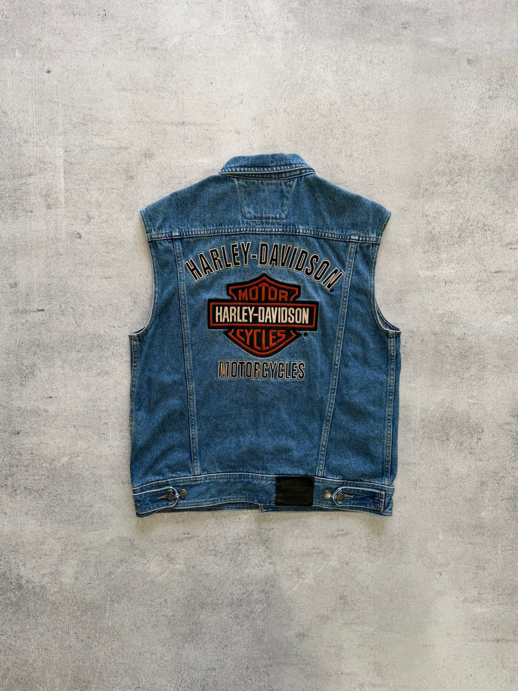 Harley-Davidson Denim Vest - M